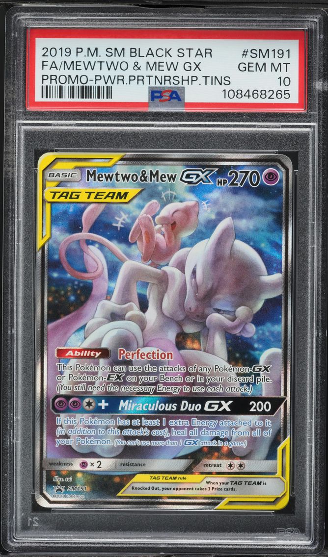 2019 #SM191 Full Art/Mewtwo & Me