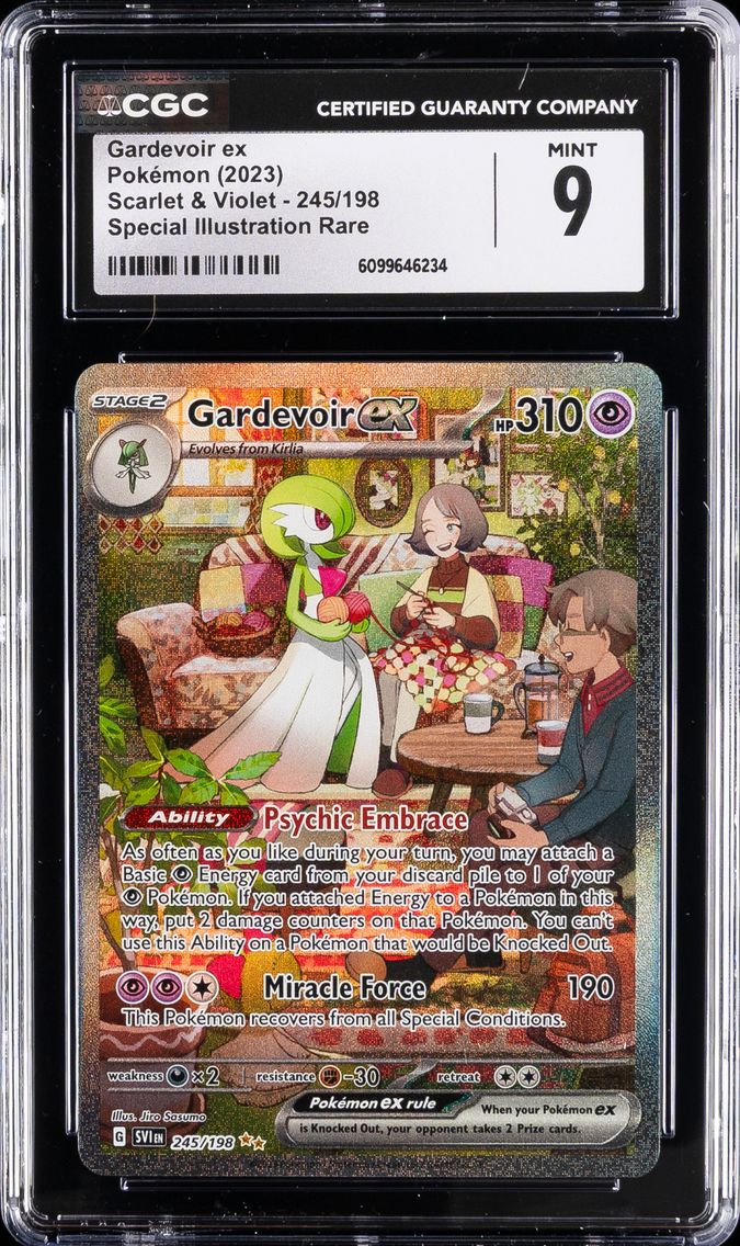 2023 #245 Gardevoir EX CGC 9 Svi EN-Scarlet & Violet Pokemon