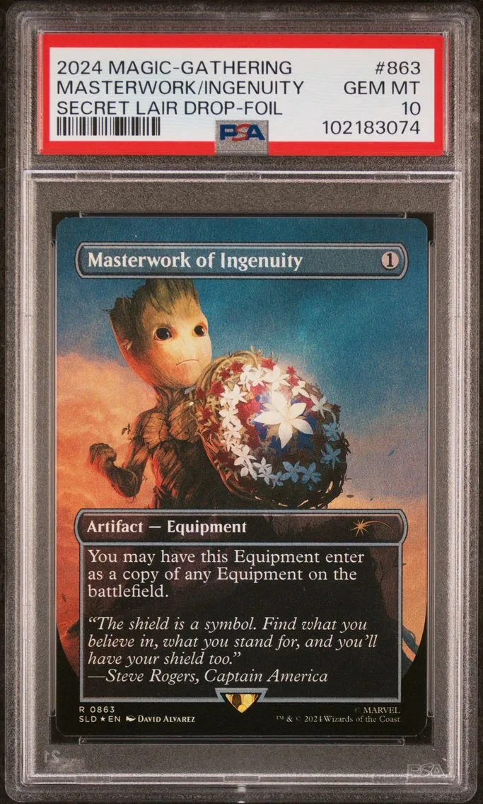 2024 #0863 Masterwork of Ingenuity PSA 10 Secret Lair Drop