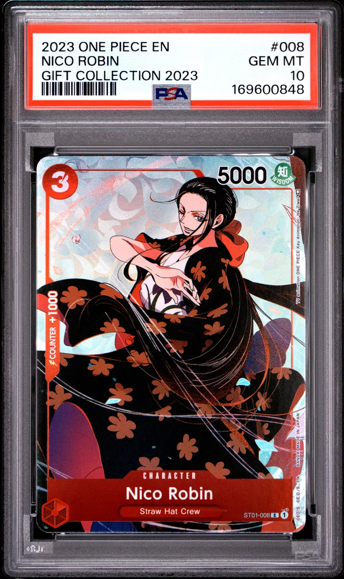 2023 #008 Nico Robin PSA 10 One Piece Gift Collection 2023