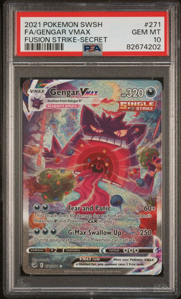 2021 #271 Full Art/Gengar Vmax P