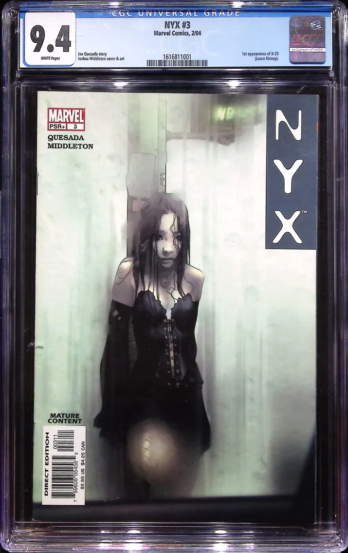 2004 NYX #3 CGC 9.4 Marvel Comics