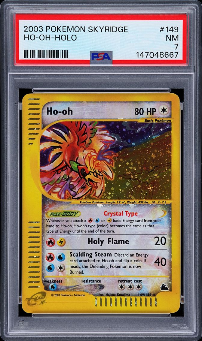 2003 #149 HO-Oh-Holo PSA 7 Skyri