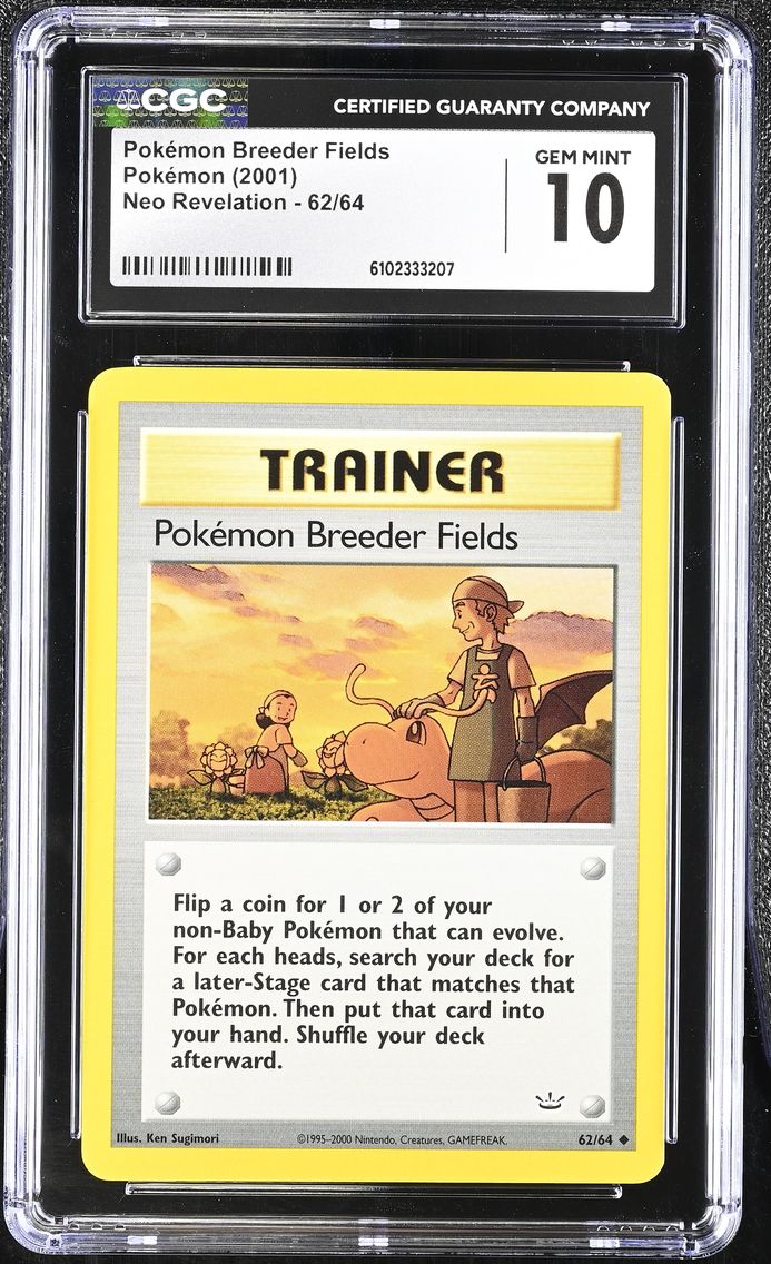 2001 #62 Pokemon Breeder Fields 