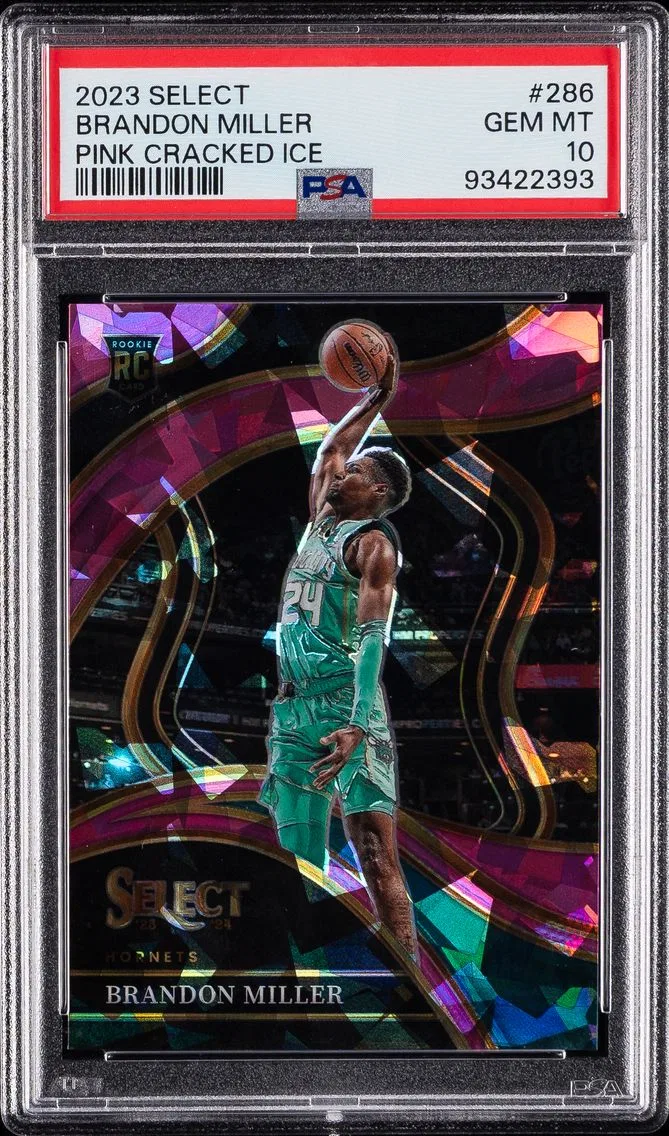 2023 #286 Brandon Miller PSA 10 Panini Select