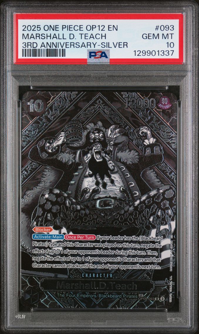 2025 #093 Marshall D. Teach PSA 