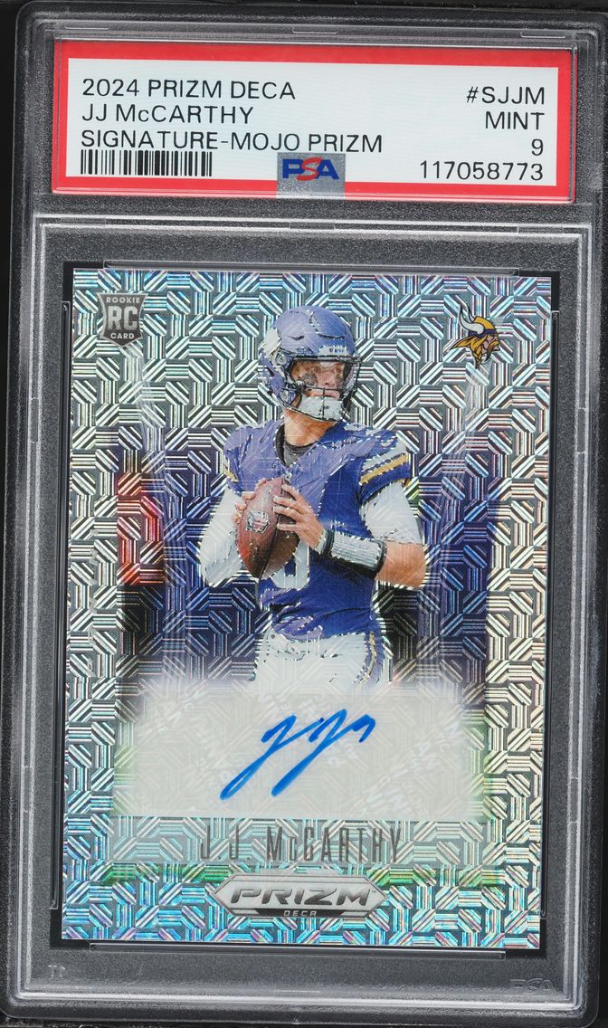 2024 #SJJM JJ McCarthy PSA 9 Pan