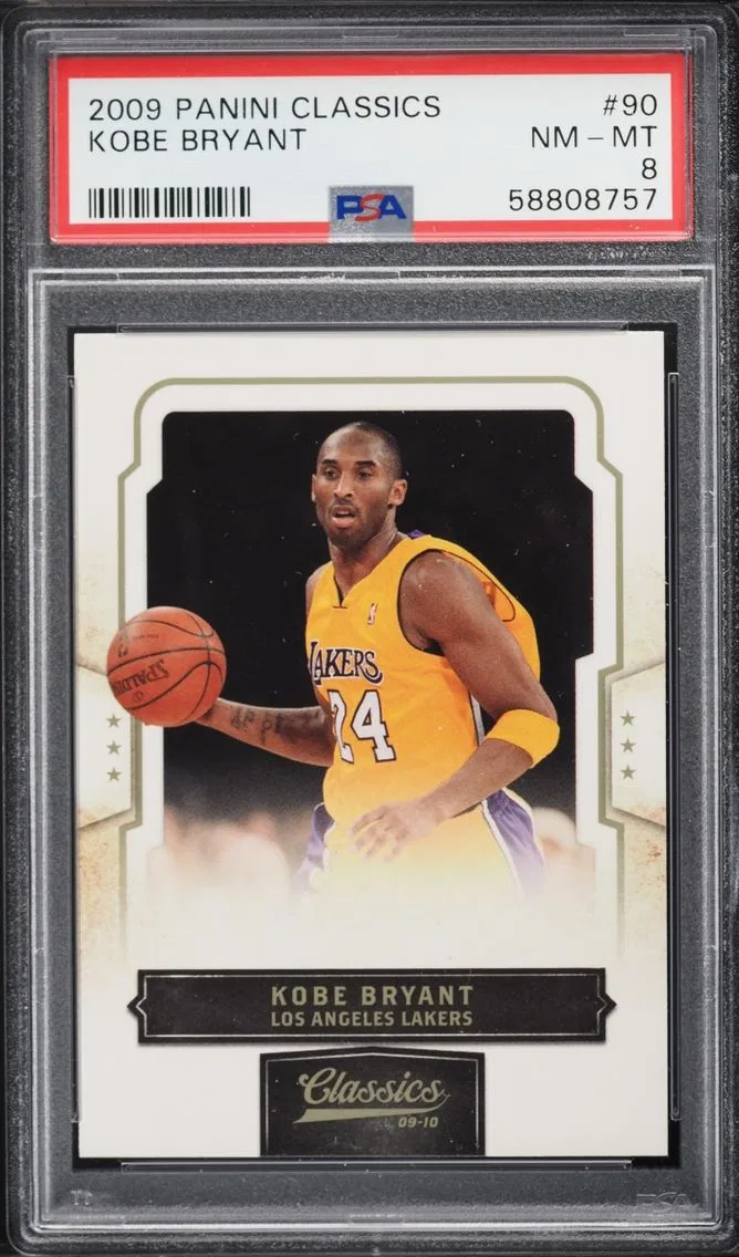 2009 #90 Kobe Bryant PSA 8 Panini Classics