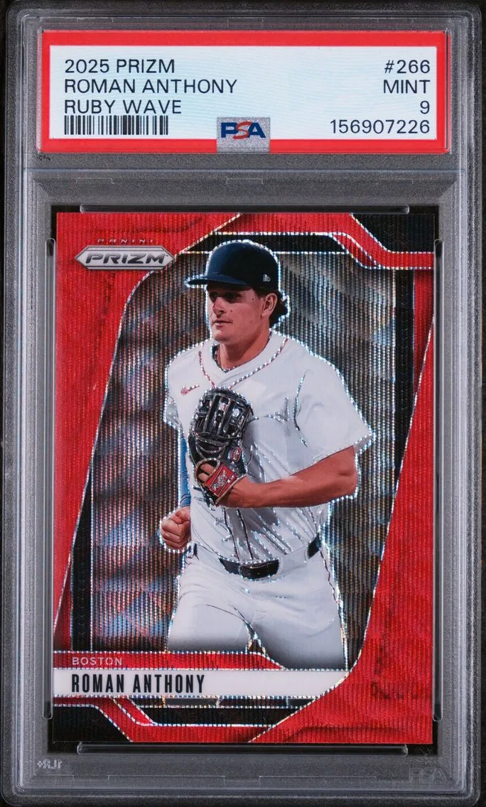 2025 #266 Roman Anthony PSA 9 Panini Prizm