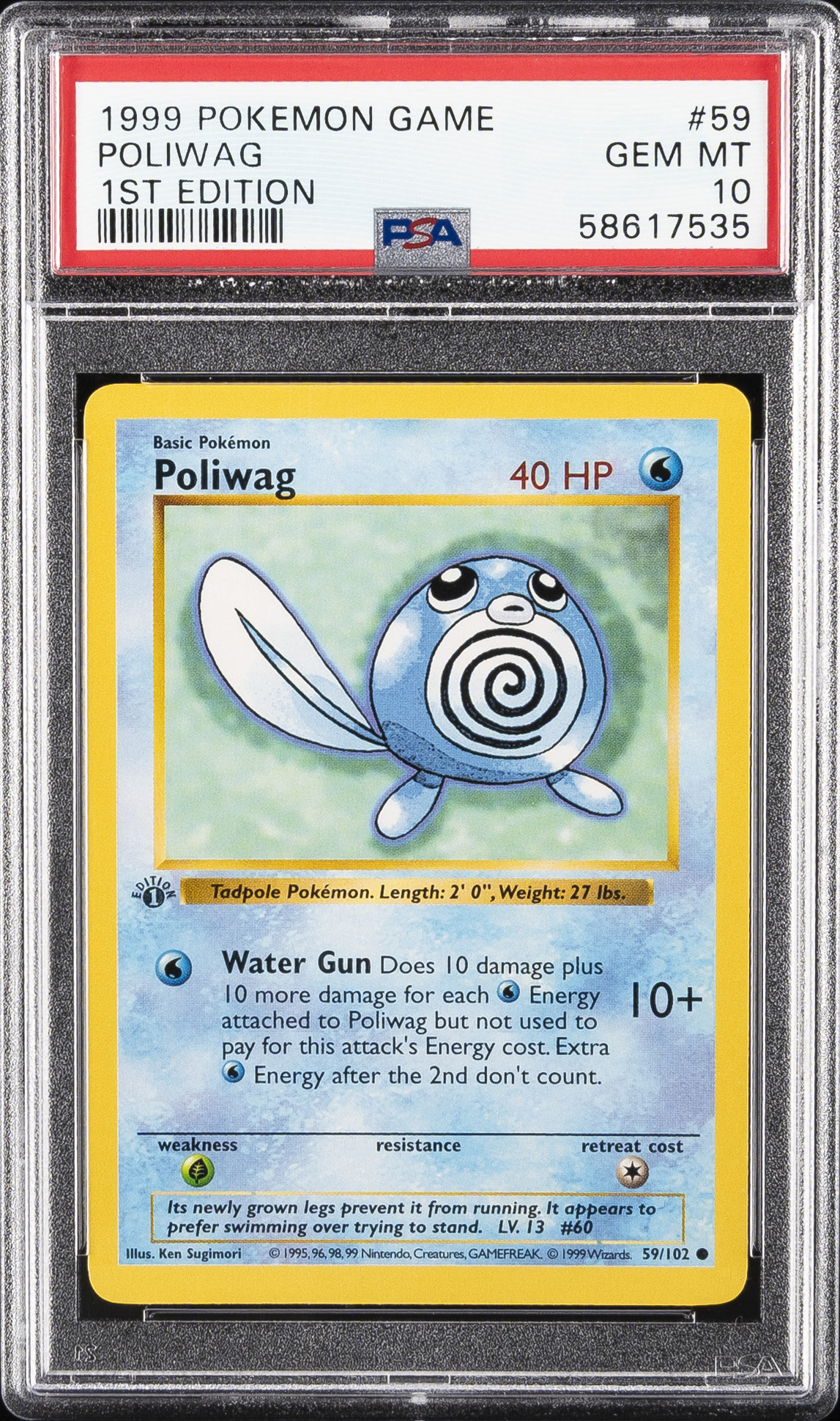 Poliwag 1st Edition