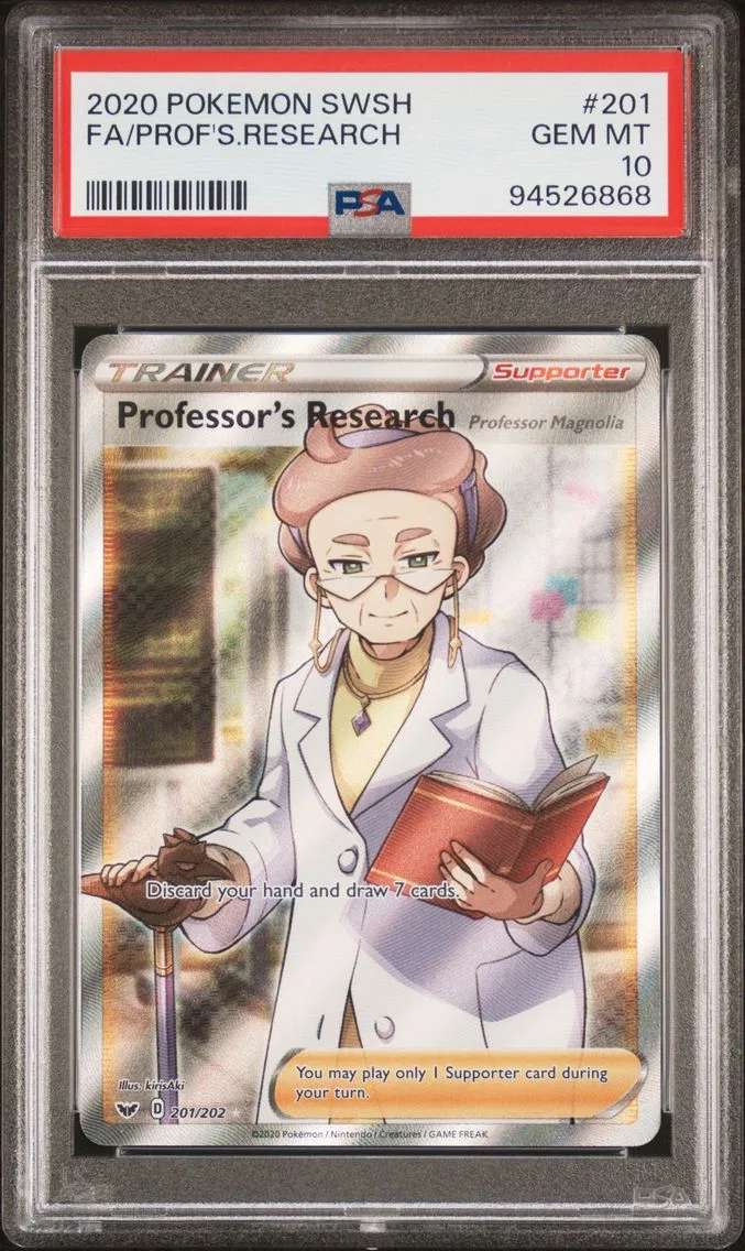 2020 #201 Full Art/Professor's R