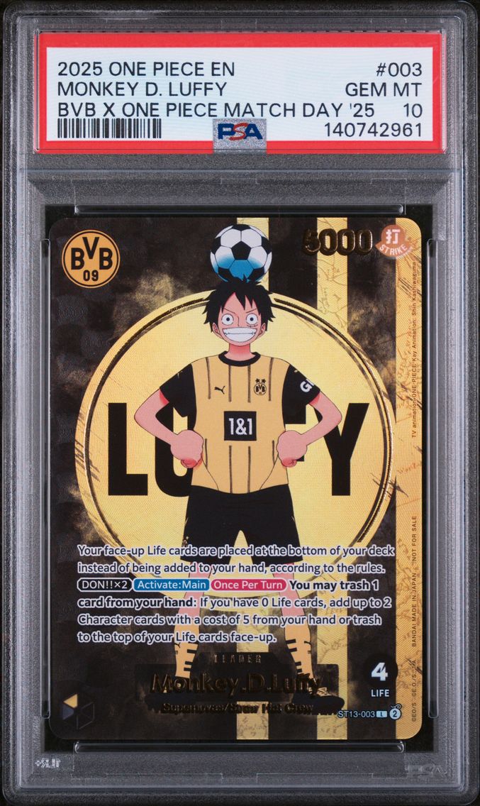 2025 #003 Monkey D. Luffy PSA 10
