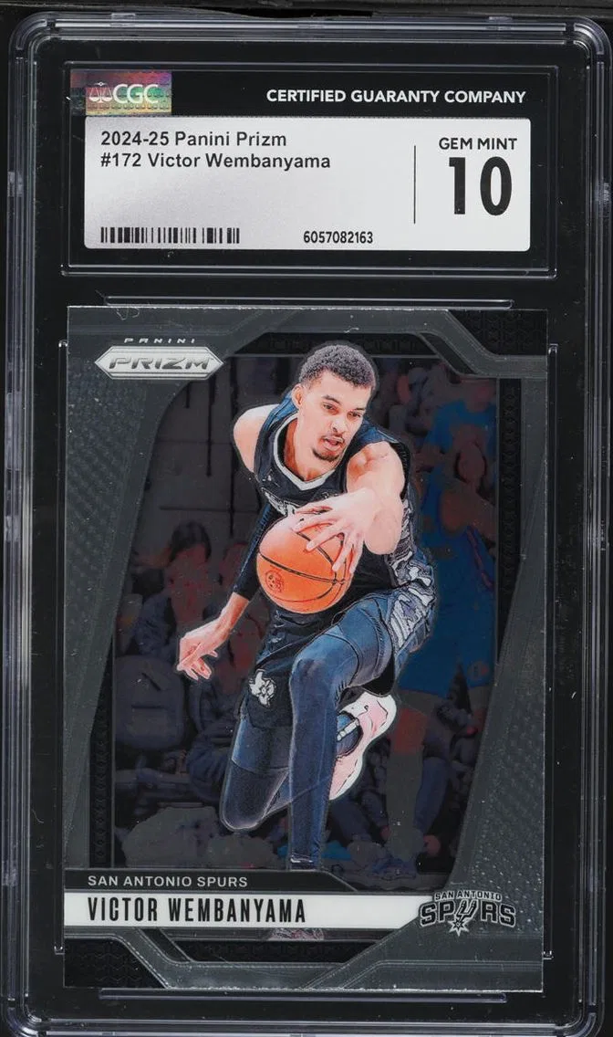 2024 Panini Prizm Victor Wembanyama #172 CGC 10 GEM MINT