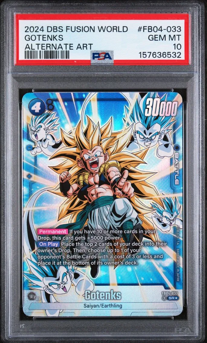 2024 #FB04-033 Gotenks PSA 10 Dragon Ball Super Card Game Fusion World Ultra Limit