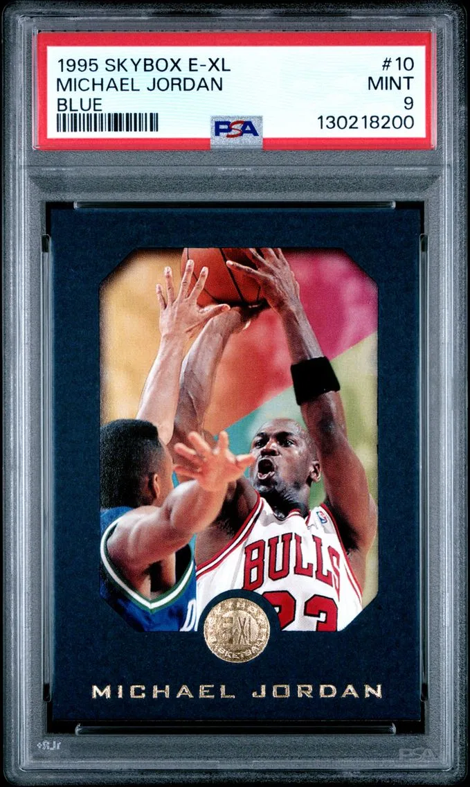 1995 #10 Michael Jordan PSA 9 Skybox E-XL