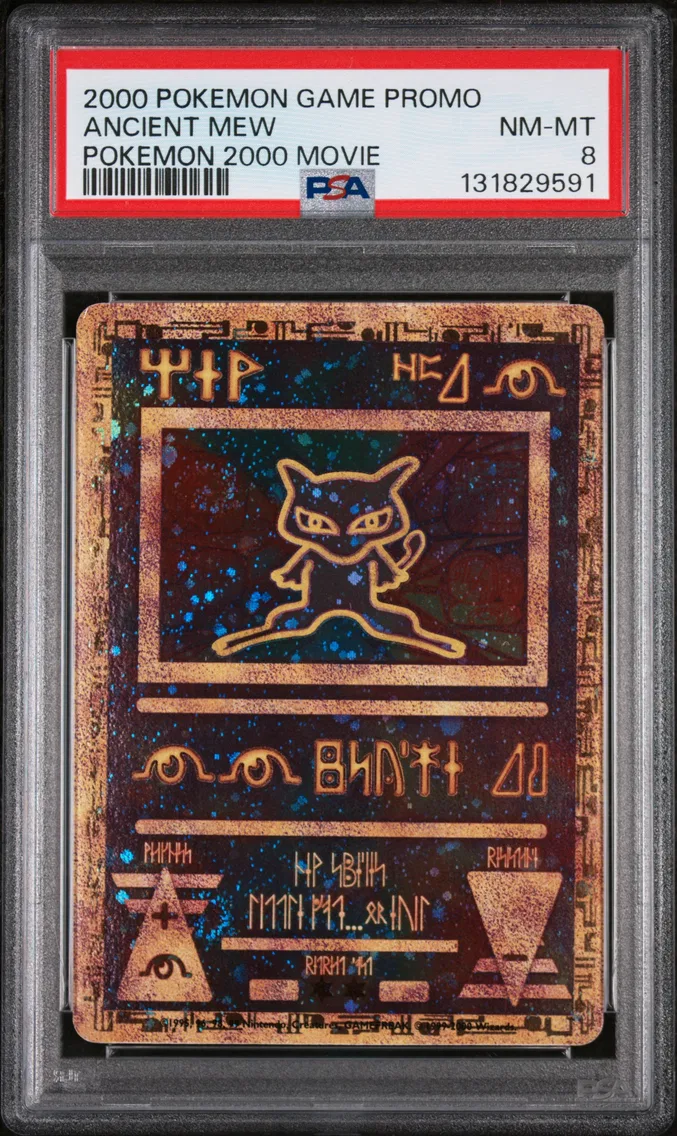 2000 #NA Ancient Mew PSA 8 Game Movie