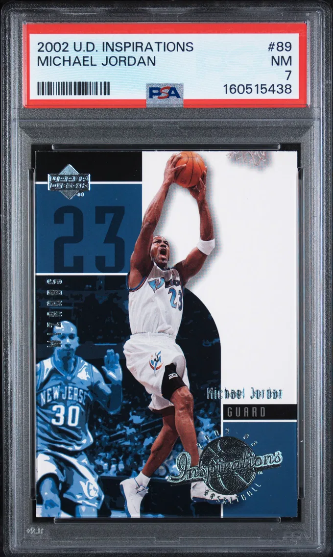 2002 #89 Michael Jordan PSA 7 Upper Deck Inspirations
