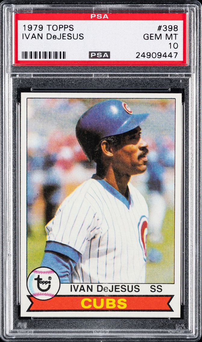 1979 #398 Ivan DeJesus PSA 10 To