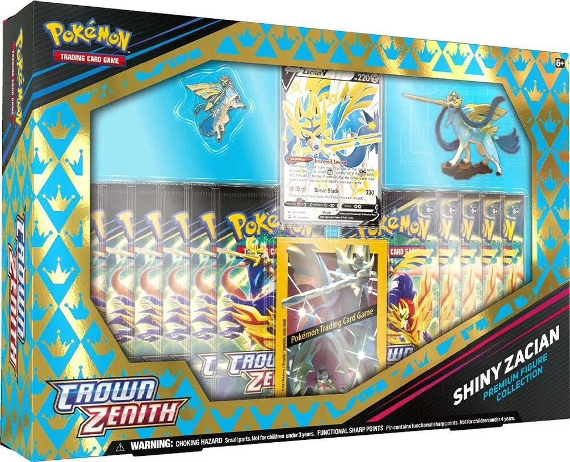 SWSH12.5 Crown Zenith Zacian Premium Figure Collection