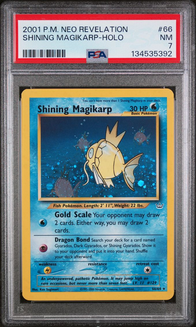 2001 #66 Shining Magikarp-Holo P