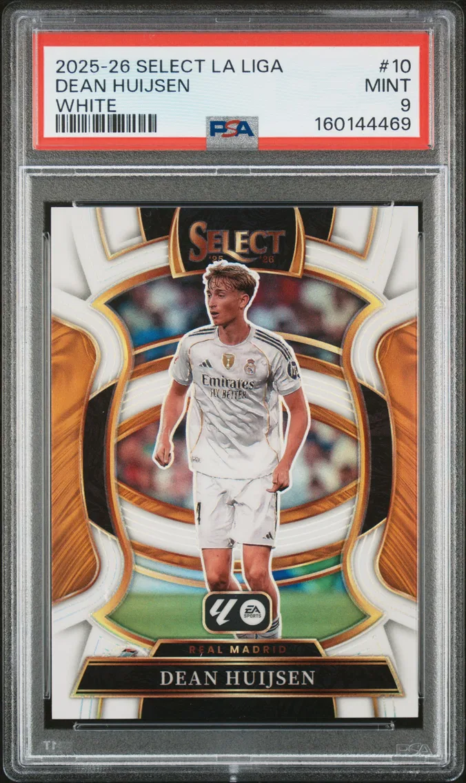 2025 #10 Dean Huijsen PSA 9 Panini Select La Liga