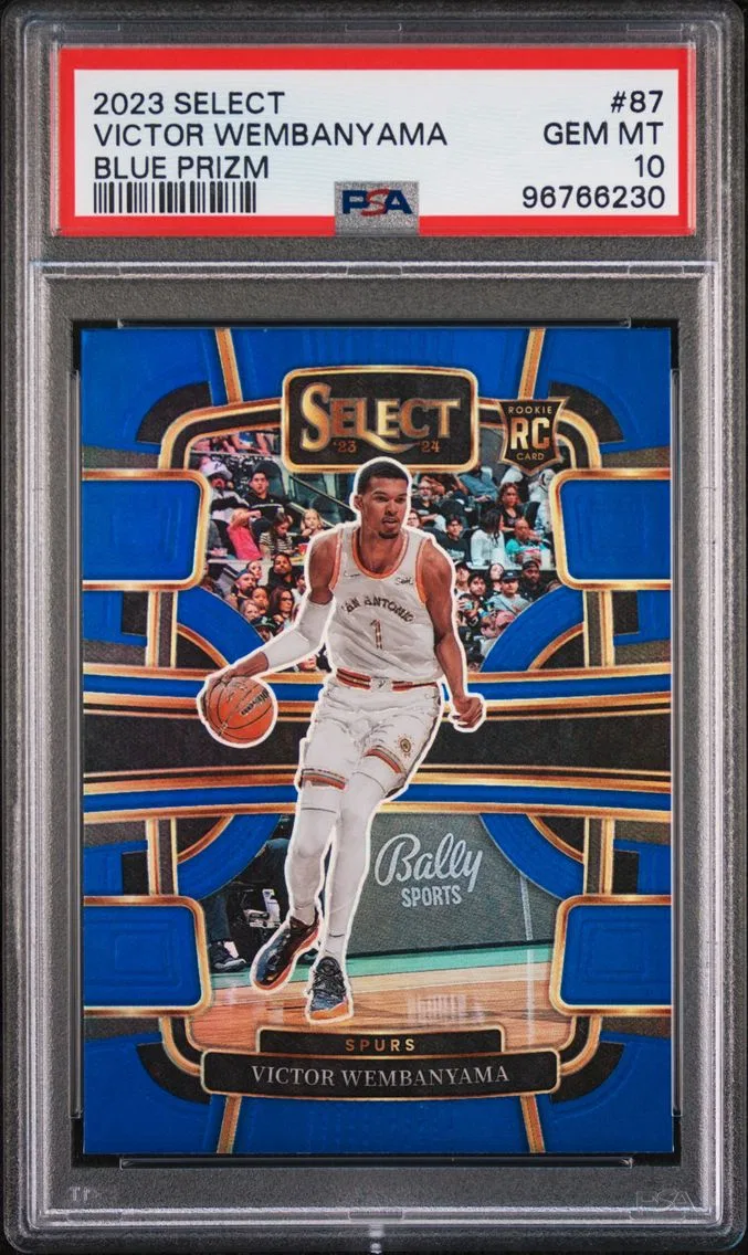 2023 #87 Victor Wembanyama PSA 10 Panini Select