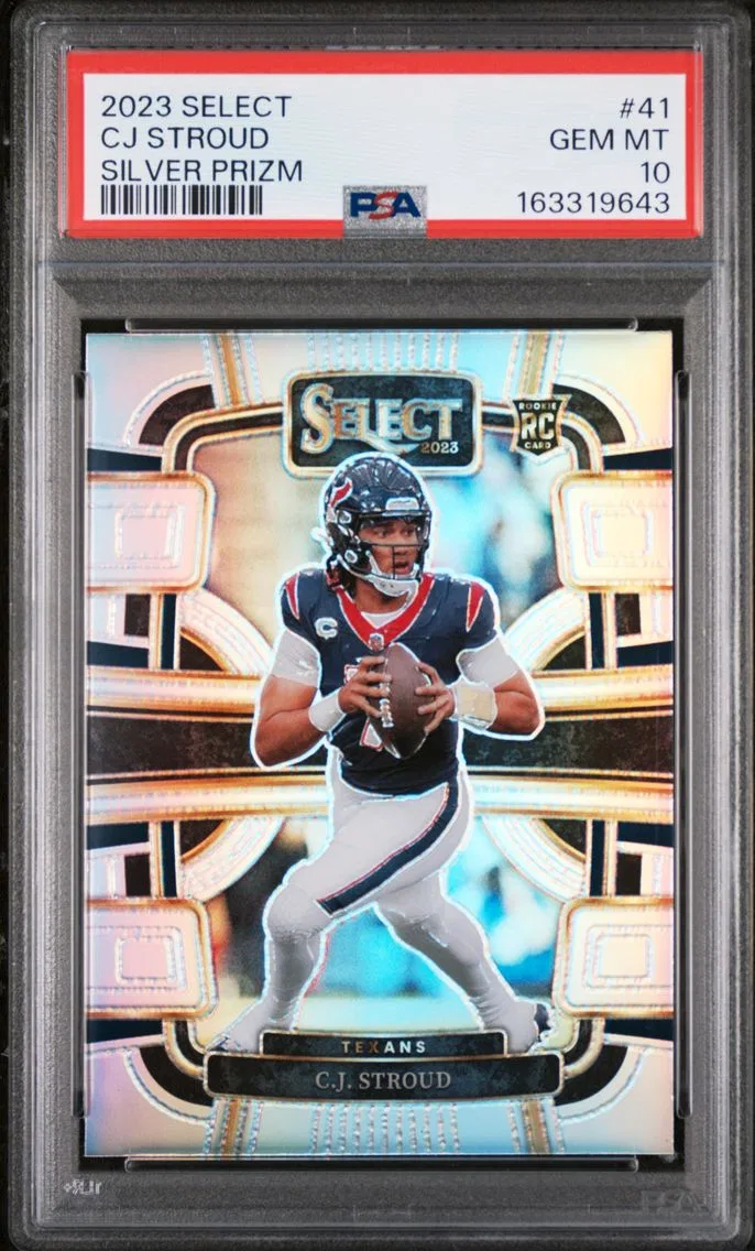 2023 #41 CJ Stroud PSA 10 Panini Select