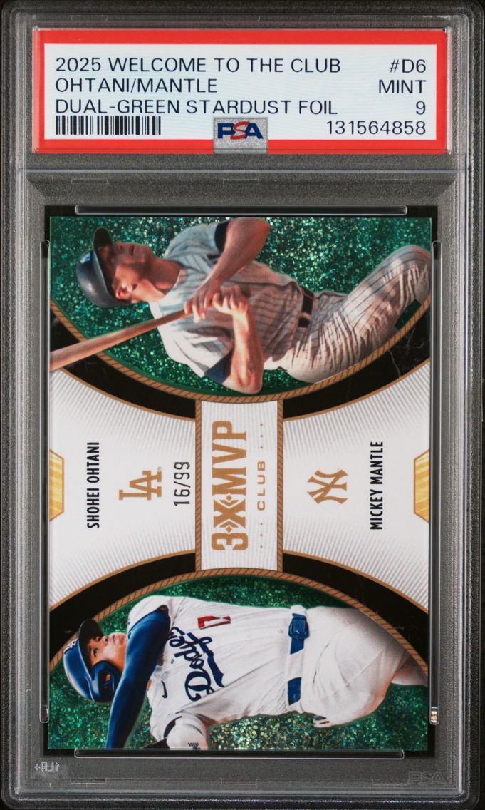 2025 #D6 Mickey Mantle/Shohei Oh