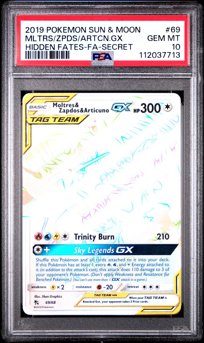 Moltres & Zapdos & Articuno GX (Secret)