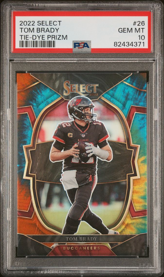 2022 #26 Tom Brady PSA 10 Panini