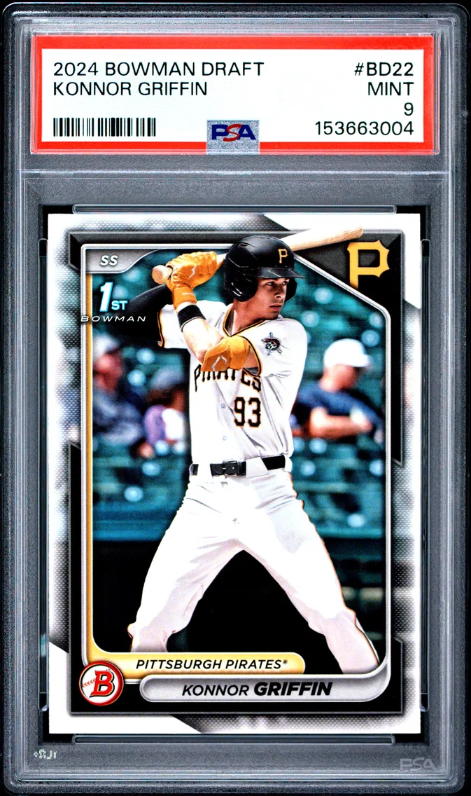 2024 #BD22 Konnor Griffin PSA 9 Bowman Draft