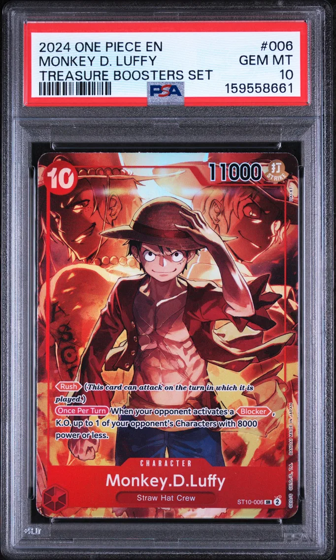 2024 #006 Monkey D. Luffy PSA 10 One Piece Promos