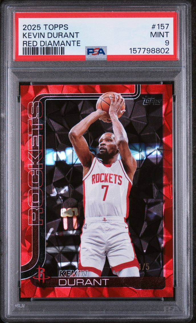 2025 #157 Kevin Durant PSA 9 Top