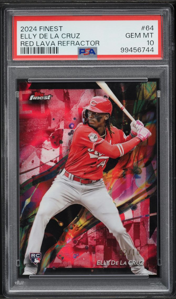 2024 #64 Elly de La Cruz PSA 10