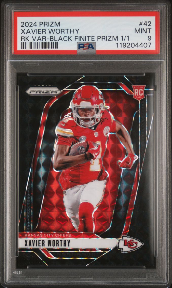2024 #42 Xavier Worthy PSA 9 Pan