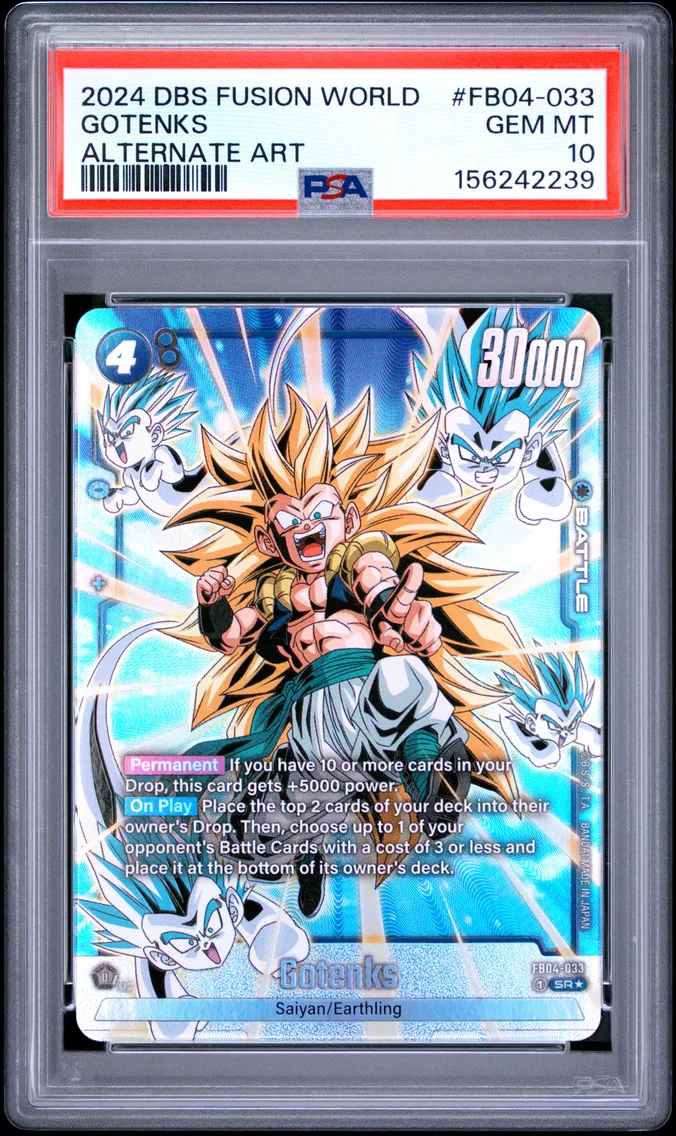 2024 #FB04-033 Gotenks PSA 10 Dragon Ball Super Card Game Fusion World Ultra Limit