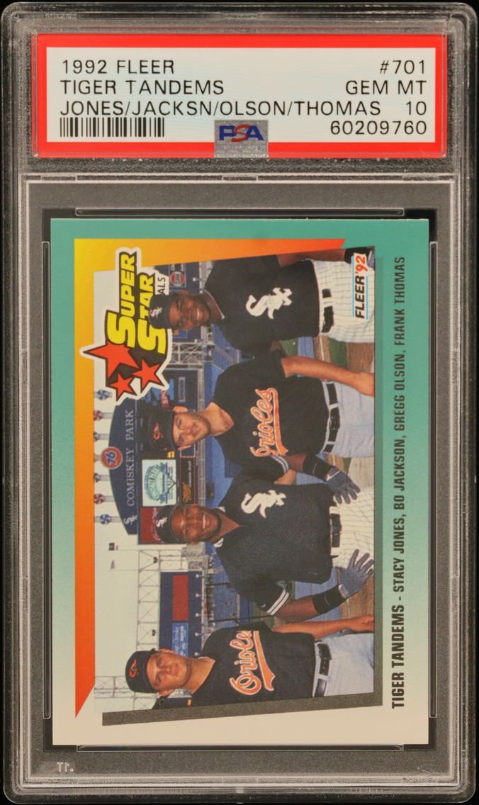 1992 #701 Tiger Tandems PSA 10 F