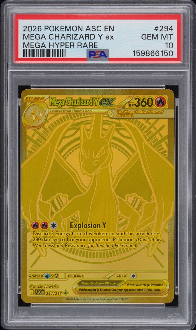 2026 #294 Mega Charizard Y EX PS
