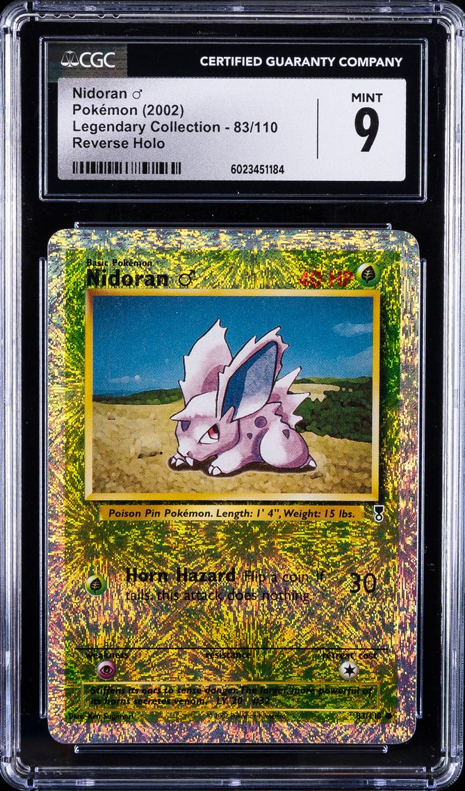 2002 #83 Nidoran-Reverse Foil CG