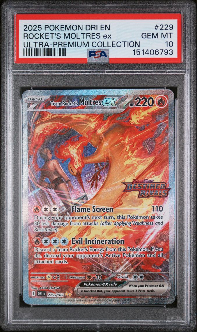 2025 #229 Team Rocket's Moltres 