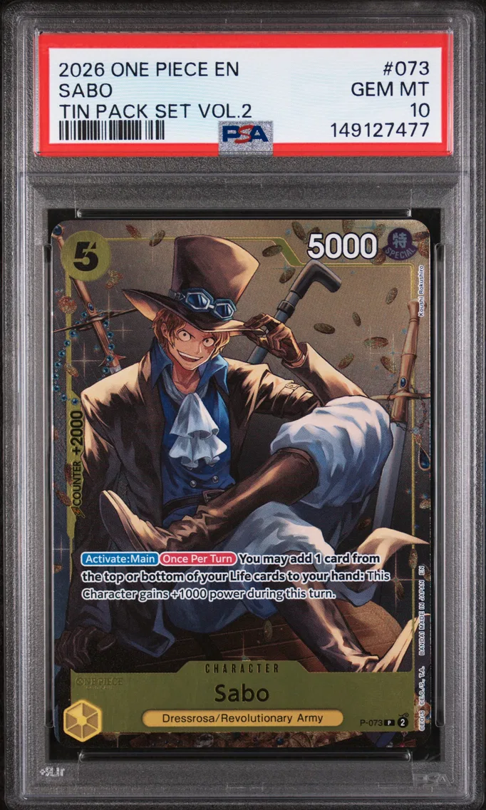2026 #073 Sabo PSA 10 One Piece Promos