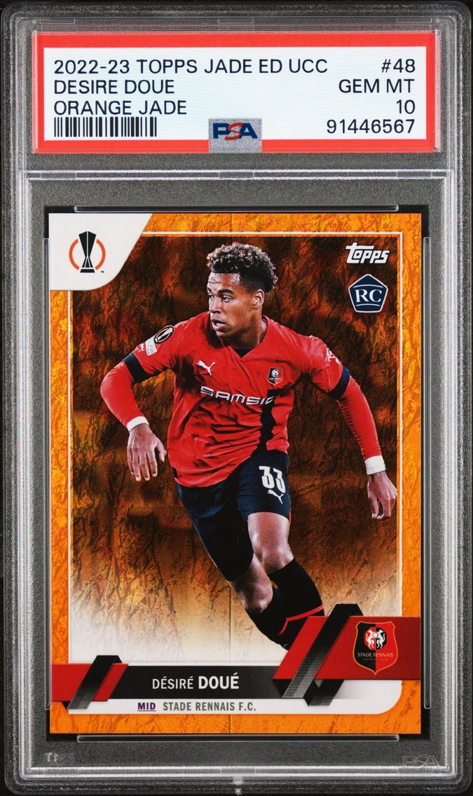 2022 #48 Desire Doue PSA 10 Topp