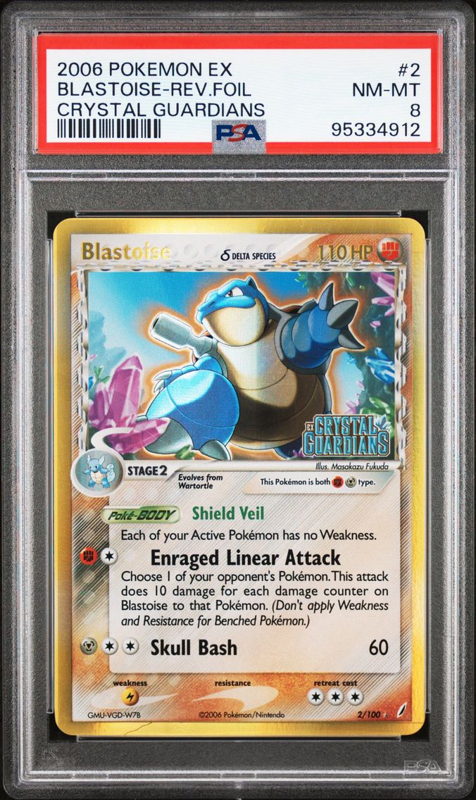 2006 #2 Blastoise-Reverse Foil P