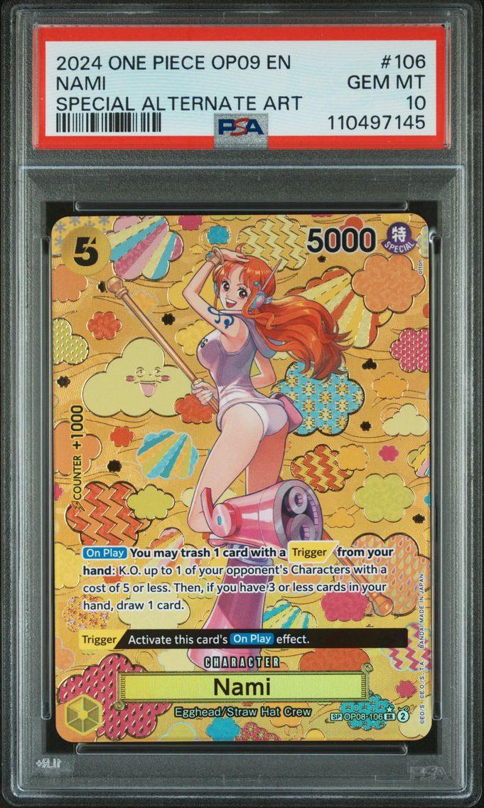 2024 #106 Nami PSA 10 One Piece