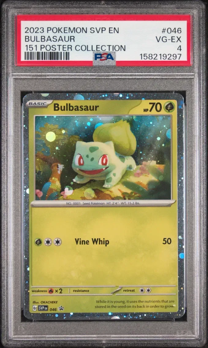 2023 #046 Bulbasaur PSA 4 Svp EN