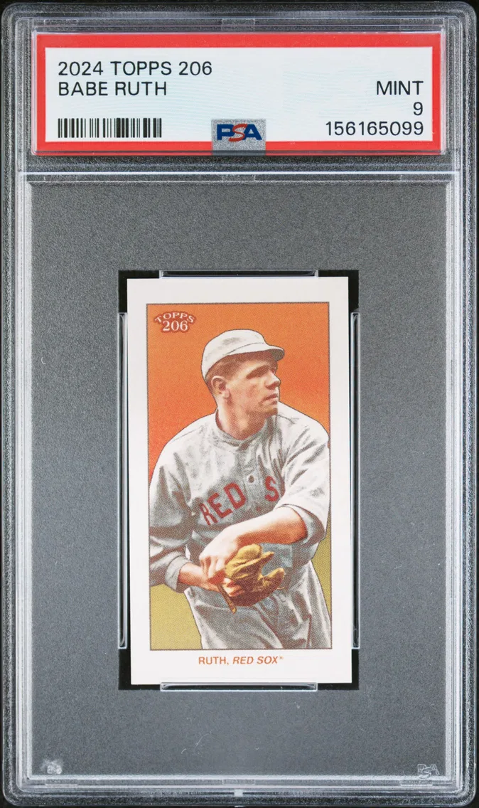 2024 #NA Babe Ruth PSA 9 Topps 206