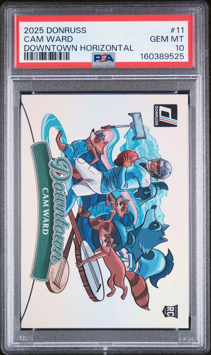 2025 #11 Cam Ward PSA 10 Panini 