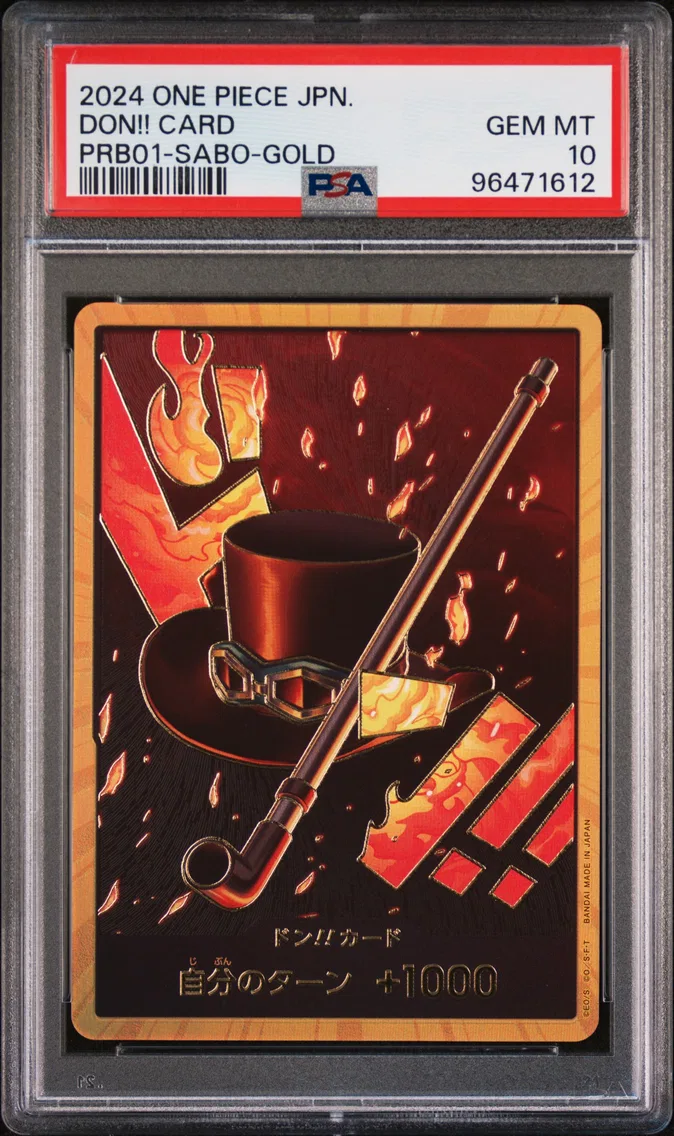 2024 #NA Don!! Card PSA 10 One Piece Japanese PRB01-Premium Booster -One Piece Card the Best-