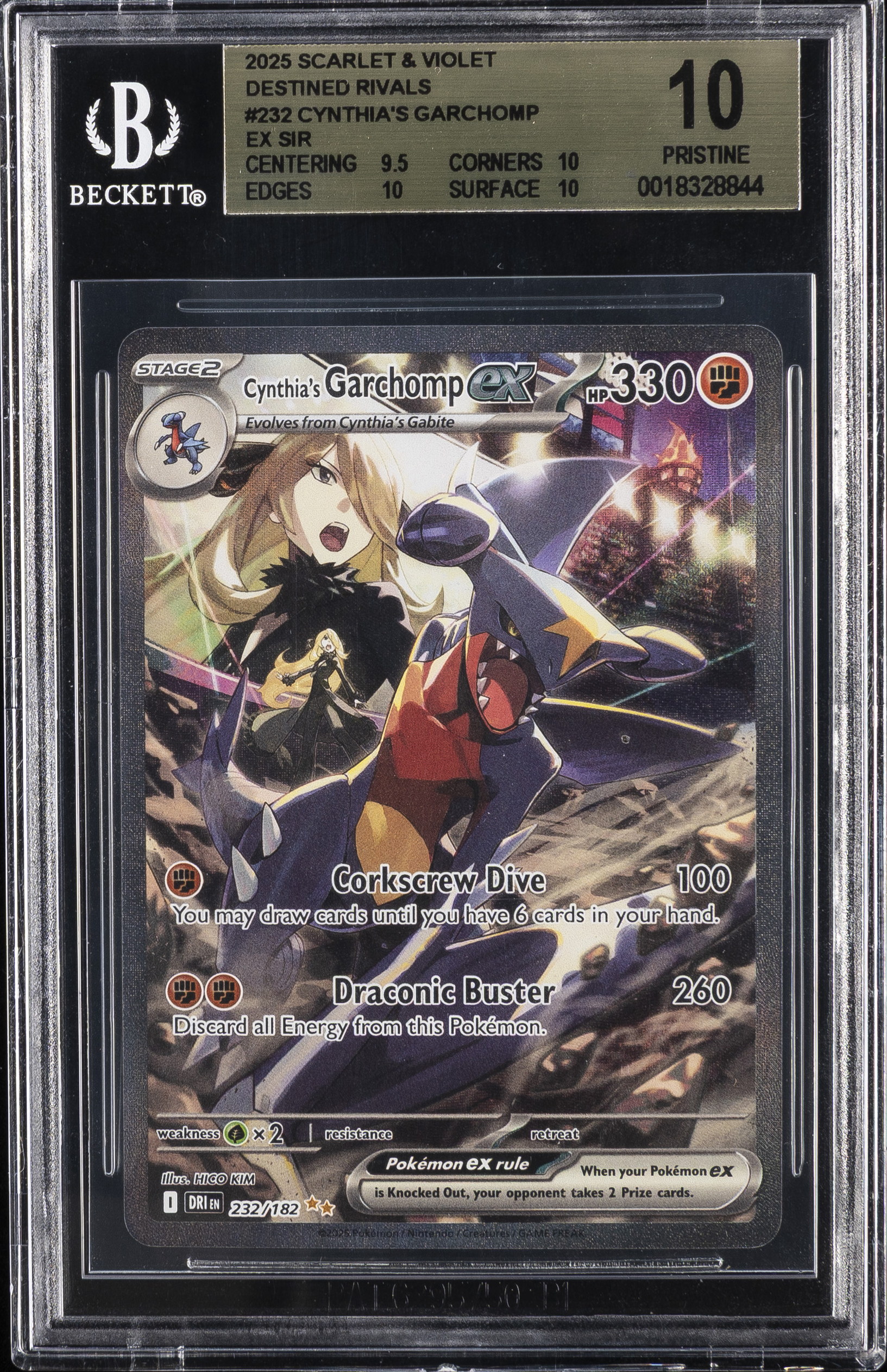 Cynthia's Garchomp EX
