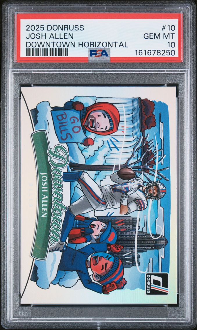 2025 #10 Josh Allen PSA 10 Panin
